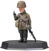 Fine Molds World Fighter Collection German Soldier Rudolf with Light Machine Gun Plastic Model FT01 1/12 Waffen-SS Sturmgeschütz ZB-26 Kit, Unpainted,
