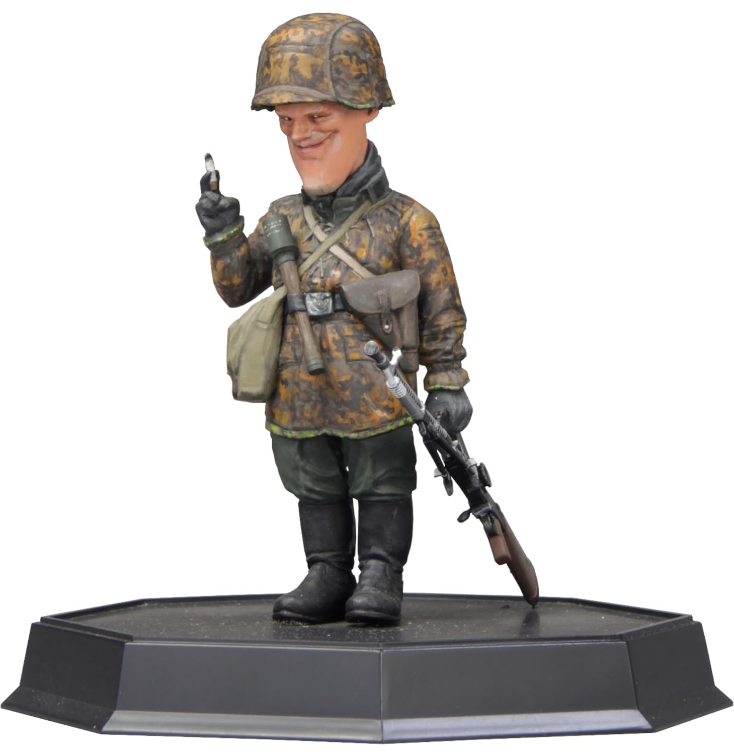 

Fine Molds World Fighter Collection Немецкий солдат Рудольф с ручным пулеметом Пластиковая модель FT01 1/12 Waffen-SS Штурмовое орудие ZB-26 Набор, Неокрашенный,