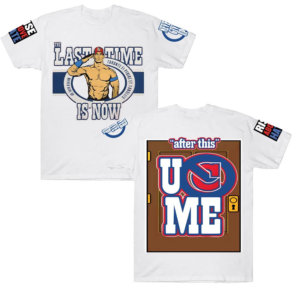 John Cena Abschied Montreal T-Shirt, modisches Baumwoll-Print-T-Shirt, Gewinner-T-Shirt für den Sommer, neue atmungsaktive T-Shirts.