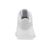 Asics Geltriforce 3 Ronde Neus Vetersluiting Synthetisch Leer Mid-Top Basketbalschoenen Heren sneaker Wit 1061A006-100