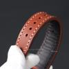 Smooth Calfskin Leather Watch Band 20mm 22mm Straps Stainless Steel Butterfly Buckle Leather Bracelet Black Brown Wristband Belt