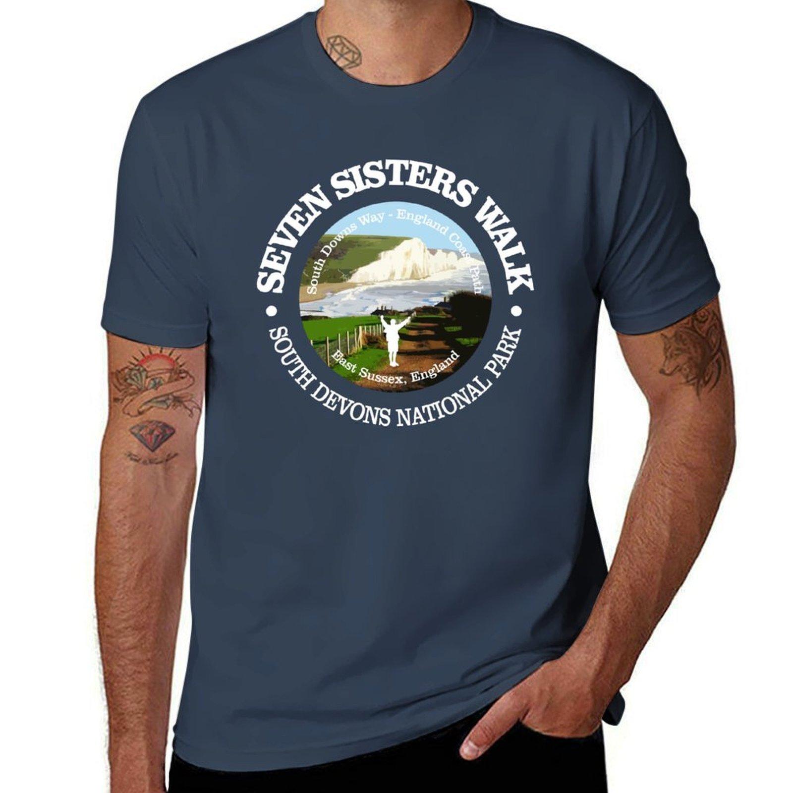 Seven Sisters Walk rd TShirt Plus Size Street Style Tee S