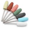 10Pcs Silicone Dental Polishing Heads Tooth Drill Bits For Dental Grinders Smoothing Tooth Surfaces Dentist Tools Nail Polishing