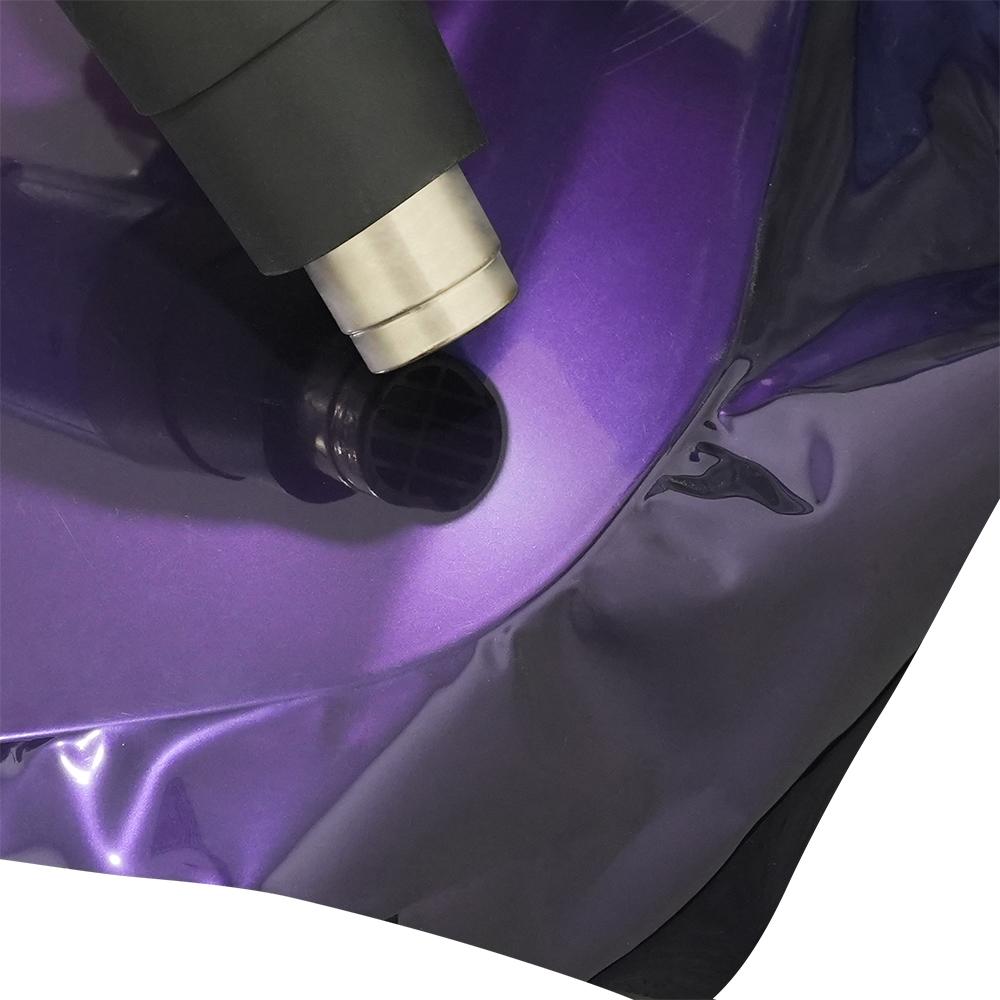 

Metallic Midnight Purple Car Sticker Color Change Vinyl Film PET Bubble Free Wrapping Car Accessories Auto Self Adhesive Decals 30x152cm