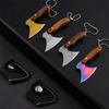 Mini Axe Keychain Box Opener, Parcel Tape Cutter Solid Metal Blade, Portable Daily Package Opener Tool