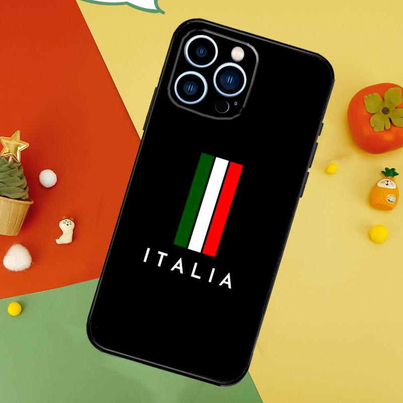 

Italy Flag Vintage Italian Phone Case For iPhone 17 Pro Max 16 15 14 13 12 11 Pro Max Plus 12 13 Mini 16e 17 Air Cover iPhone 16 Plus