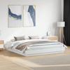 Vidaxl Bed Frame With LED Lighting, White, 180X200 Cm
