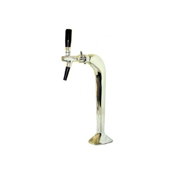 Colonne à bière - ICH-ZAPFE.DE - Or - 1 ligne - Refroidissement associé - Résistante à la rouille