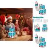 Holiday Santa Cartoon Gift Box With Surprising Money Enclosure For Christmas Celebration