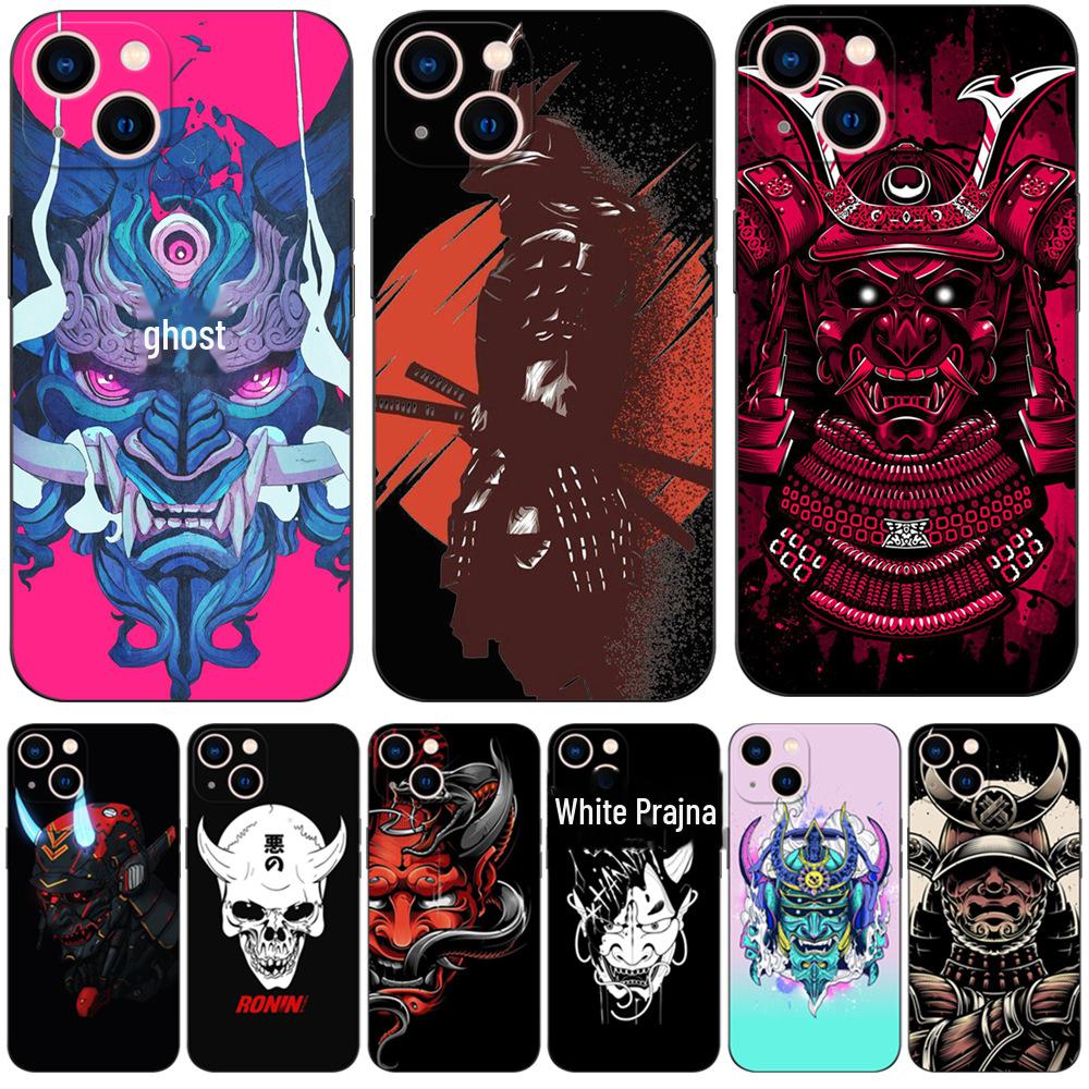 

«Японский чехол-маска призрака для iPhone 14-11 Pro Max» iPhone 14 Pro Max