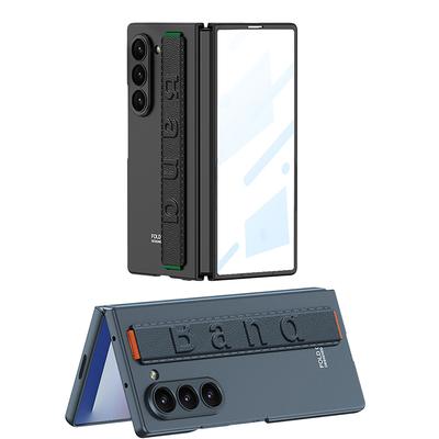 Samsung ZFold7 Folding Screen Mobile Phone Case Ultra Thin Wristband Shell Film Integrated Fold7 Precision Control Protection Case