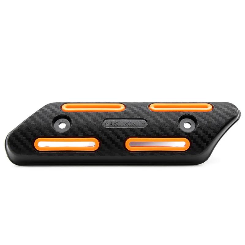 

Тепловой экран выхлопной трубы мотоцикла Универсальный протектор Защита от ожогов Защитный кожух глушителя Защитный экран для трубы