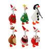Weather Resistant Christmas Geese Outdoor Decoration For Porch Garden Patios Holiday Thanksgiving Accessory