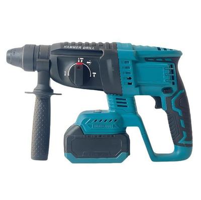 Rechargeable Brushless Demolition Hammer: Multifunctional High-Power Electric Impact Drill & Pickaxe Tool.