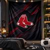 Wall Hanging Tapestry Boston Red Sox Print Cloth for Living Room Bedroom Home Decor
