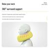 Customizable Memory Foam U-Shaped Travel Neck Pillow