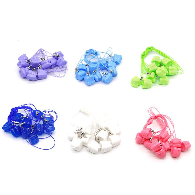 Mini Baby Teeth Box With Rope Milk Tooth Container Children Baby Organizer Save Plastic Storage Boxes For Boy Girl
