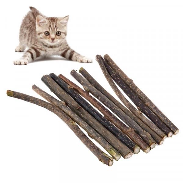 mint stick cat toy