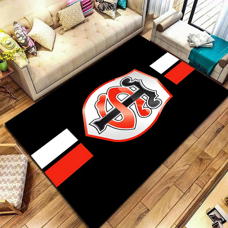 Stade Toulousain Carpet Rug for Living Room Bedroom Home Sofa Decoration,Kids play Non-slip Floor Mat