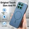 Luxury Business Soft‑Touch Leather Case For Motorola Edge 70 Pro 60 50 Fusion Neo G87 G77 G67 G17 G15 Power For Magsafe Cover