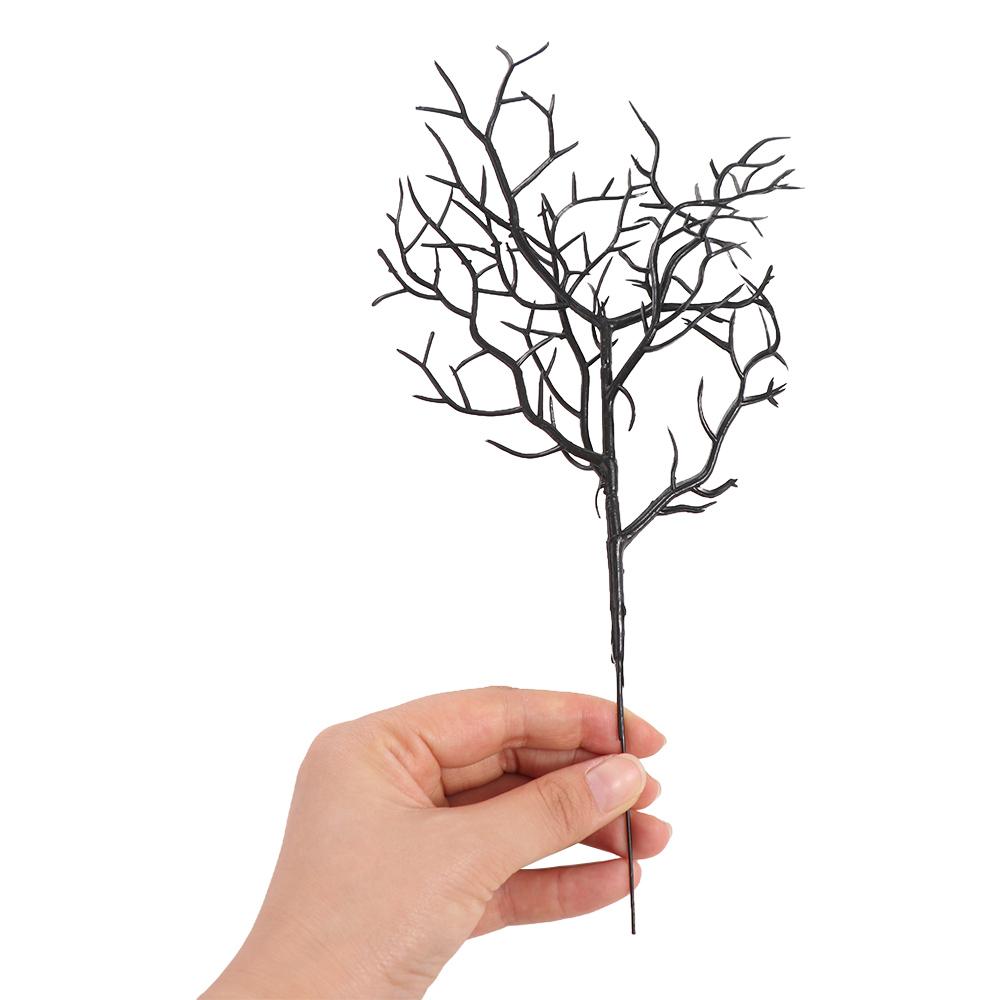 5pcs Black Artificial Plastic Tree Branch Exquisite Withered Branch  Wedding Christmas Decor