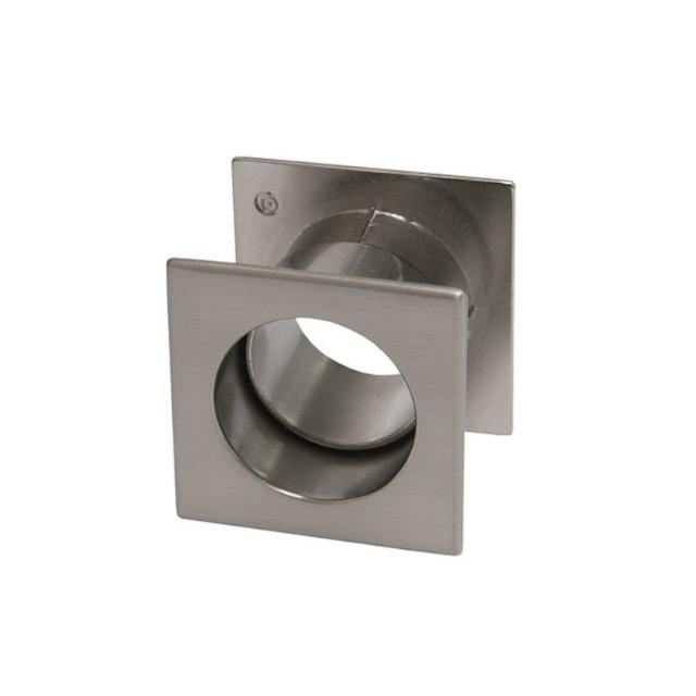 TW01 Ventilation Sleeve, Square, Brushed Nickel