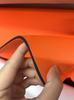 Orange 5mm Thick SBR Double Sided Neoprene Fabric Bonded Cloth For Sports Knee Pads Keep Warm Shock-proof Protector 50X130CM