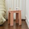 Creative Vintage Round Stool, Designer Nordic Bench, Minimalist Vanity Seat, Modern Ins-Style, Living Room Ottoman