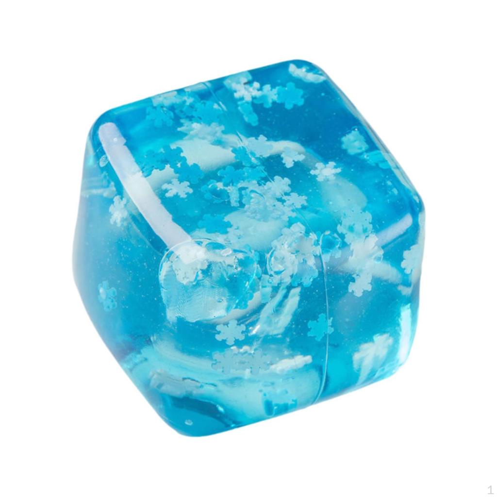 Cube with Snowflakes, Fidget Toy for Gifts And Parties