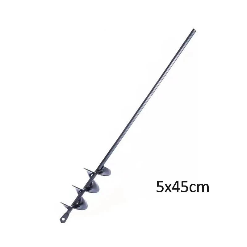 1Pc Planter Auger Spiral Drill Bit Flower Planter Earth Planting Hole Cutter Drill Bits Digger Tool Garden Plant Tools Accessori