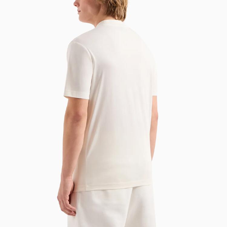 Emporio Armani T Shirt Men's Ivory 3D1TG3-1JPZZ-101A2