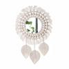 Bohemian Wall Hangings Mirrored Cotton Rope Tassels Round Mirrored Wall Decors