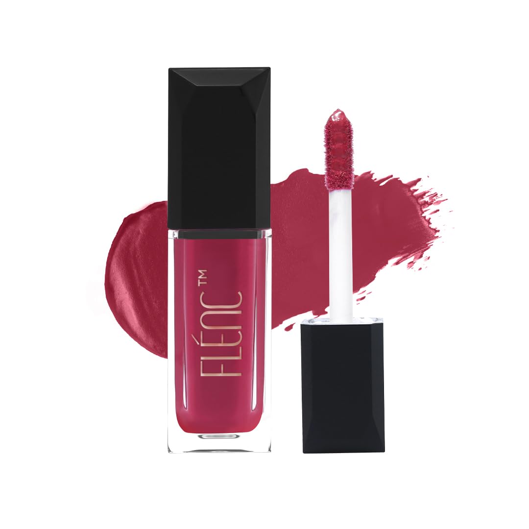 

Flénc Cryla Velvet Liquid Matte Lipstick| 16 hrs Longlasting Lipstick For Women With More Pigment, Better Colour Payoff| Smudge-Proof Lipstick In