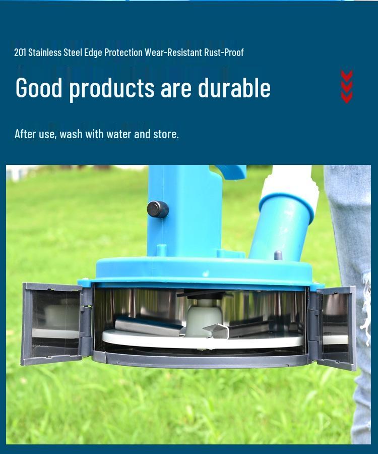 Lithium Battery Powered Multifunctional Backpack Fertilizer Spreader and Automatic Seeder