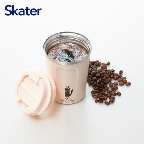 Skater Vacuum Insulated Stainless Steel Coffee Tumbler, Small, 350ml, Kiki's Delivery Service, Jiji, Ghibli Design, STBC3F-A