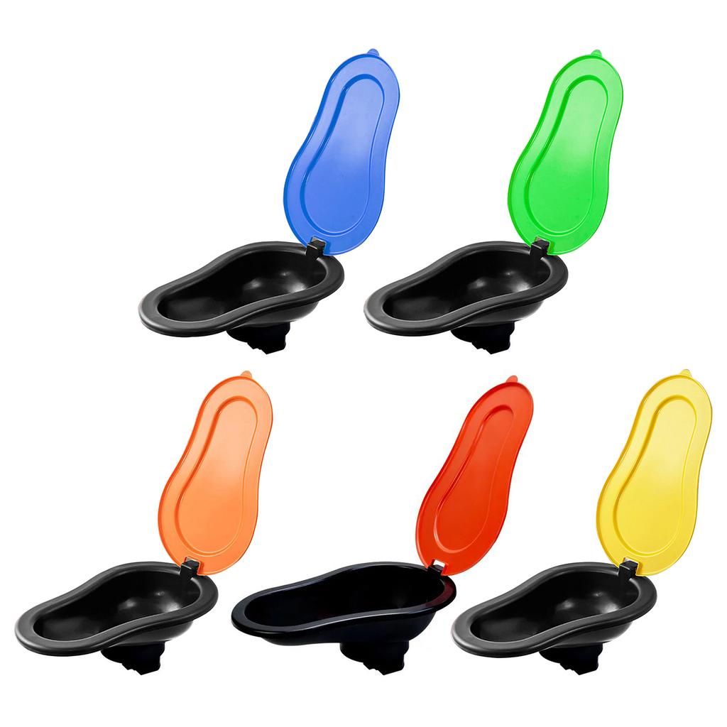 Orinal Simple Temporal para Orina Camping Viaje Orinales Espesar Plástico Cubo de Orina para Trabajadores con Tapas para Adultos Resistente