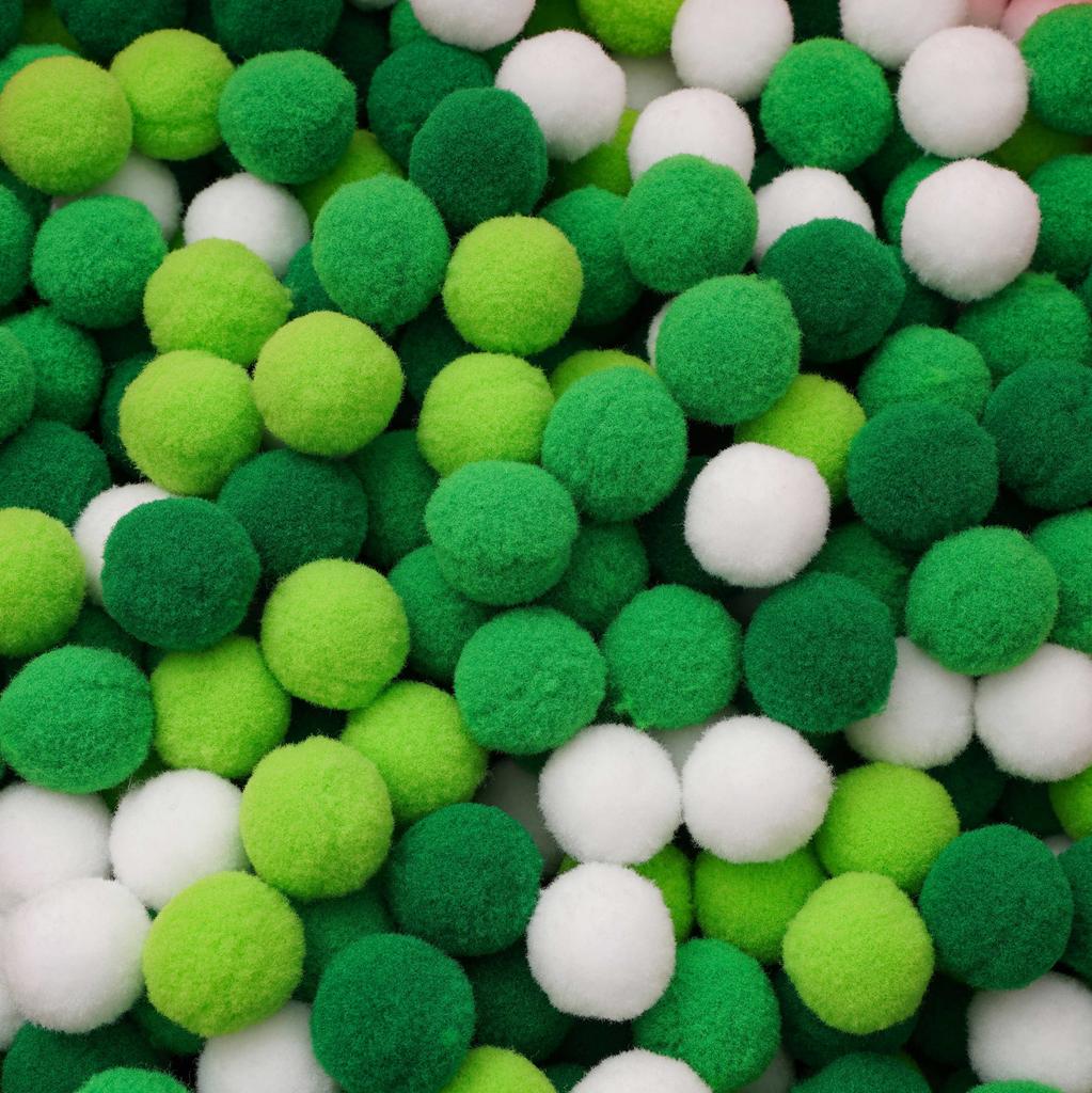 20-200 Stück Bunte Pompon-Plüschbälle Gemischte Farbe Kreatives Kinder-Handarbeitsmaterial Glitzer-Schaumstoffball DIY Bastelbedarf