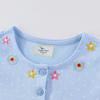 New Cute Embroidered Princess Dress for Girls - Short-Sleeved, Round Neck, European & American Style
