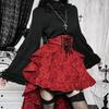 Punk Rocker Skirt Cosplay Gothic Lolita Short Mori School Cultural Halloween Costume [SSUPTEMBER2] Costume, Lolita, Gal, Style, Sexy, Sleeves,