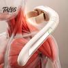 Lightweight Massager for Post Workout Recovery Neck Shoulder with Long Handle, Cordless Rechargeable Deep Kneading Shiatsu Tension Handheld
