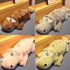 Plush Crocodile Toy Cartoon Animal Doll Long Pillow Children Holiday Gift Doll