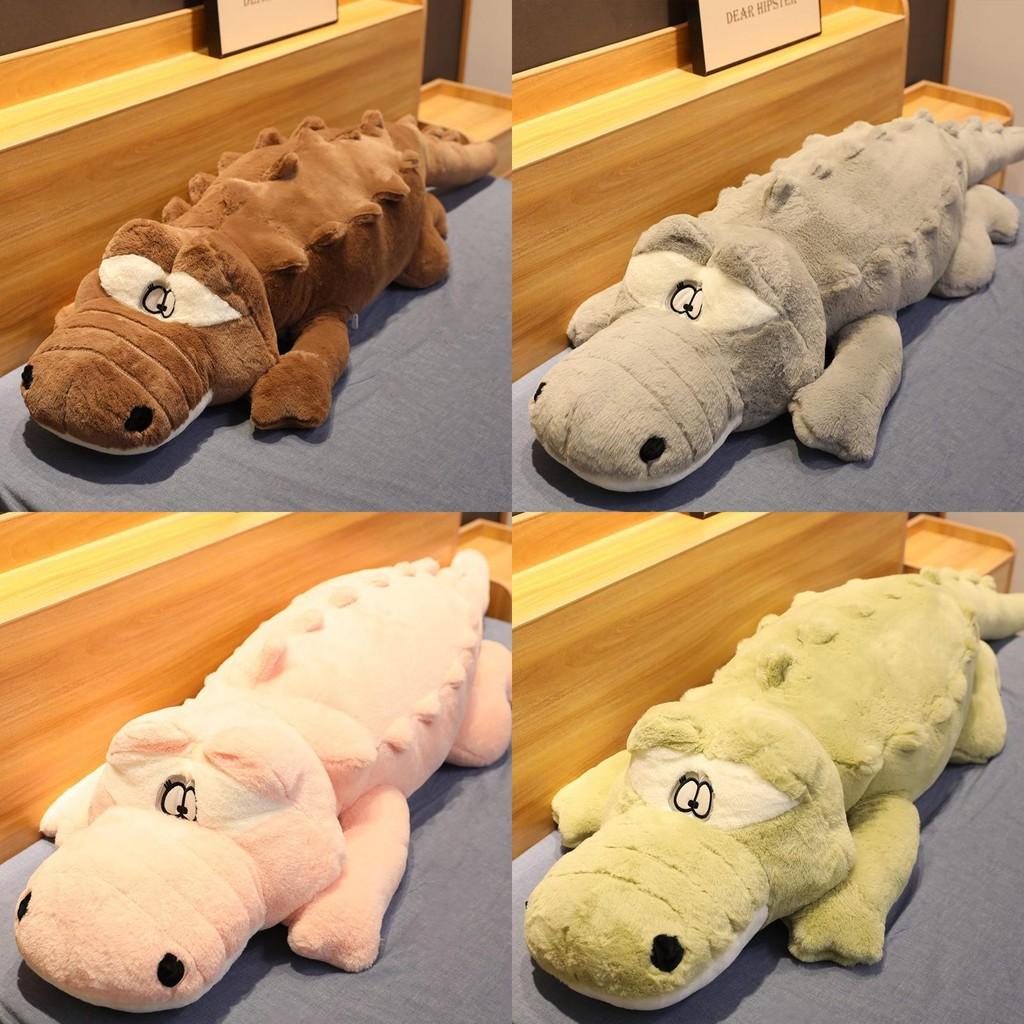 Plush Crocodile Toy Cartoon Animal Doll Long Pillow Children Holiday Gift Doll