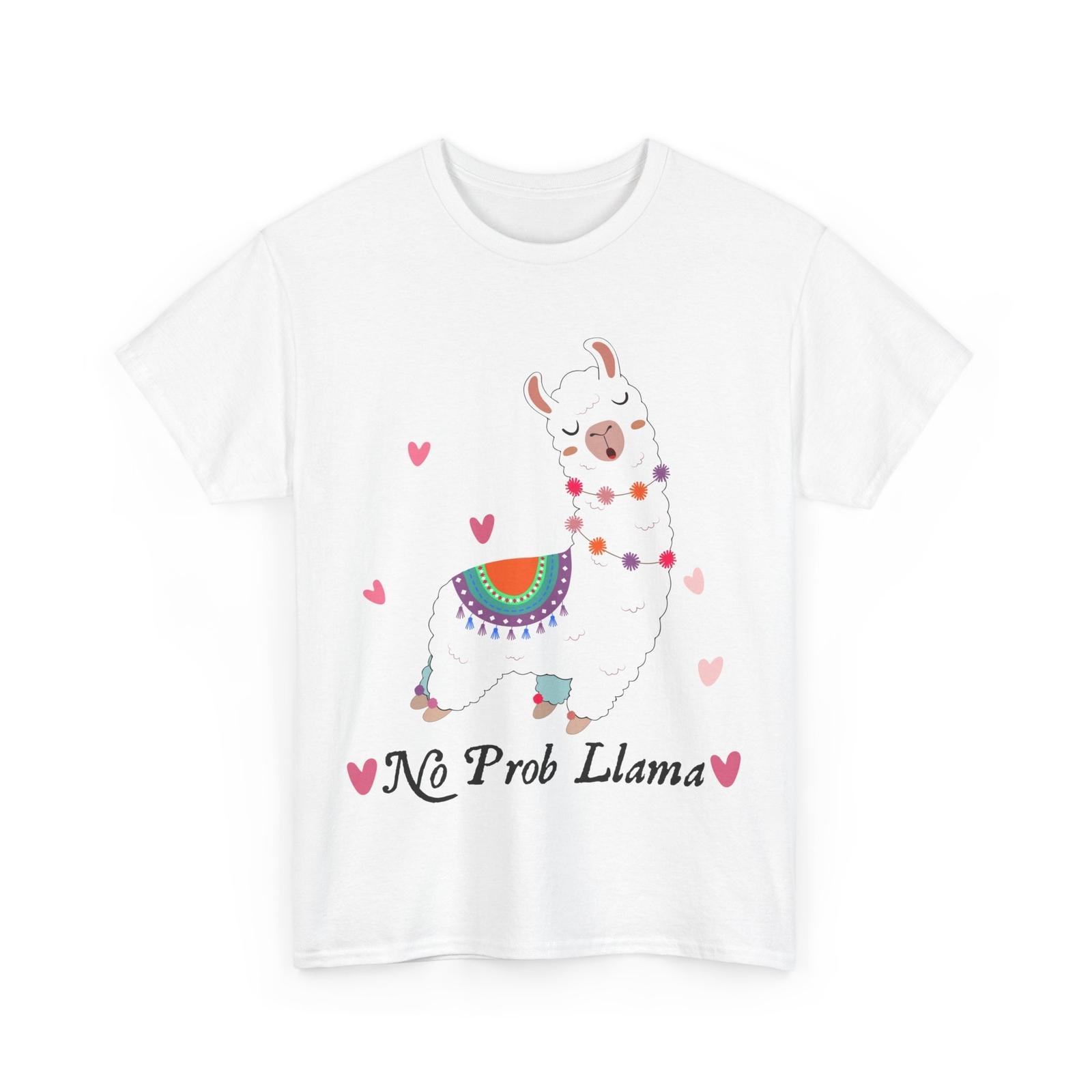 Llama No Pro Llama Shirt, Llama Animals Lovers Women Men T-Shirt Mens Womens Tees Top S