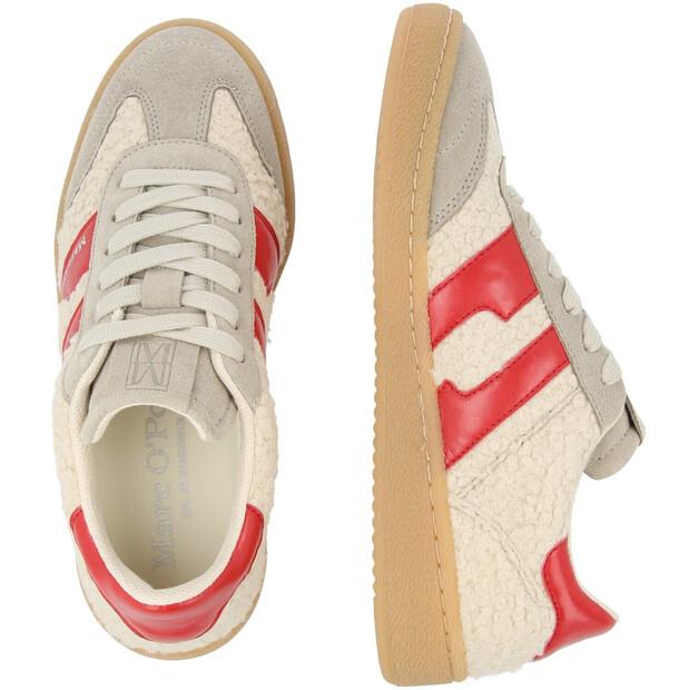 Кроссовки Marc O'Polo Leather and Teddy Fur Sneaker