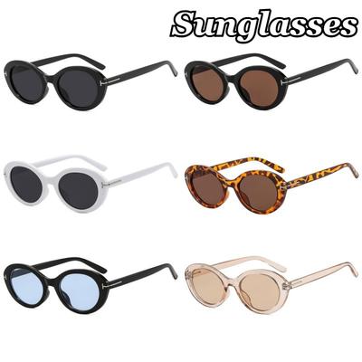 Óculos de Sol Retros Ovais Novos para Homens e Mulheres Moda Tendência Street Photography Óculos de Sol para Uso Externo Dirigindo Viagem Óculos de Sol Uv400