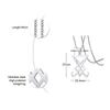 Stříbrný Sigil Lucifera Přívěsek Nerezová Ocel Pánský Náhrdelník Znak Amulet Šperk Gotický Styl