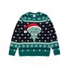 (X-Large) SpongeBob SquarePants Christmas Jumper (Mens Green)