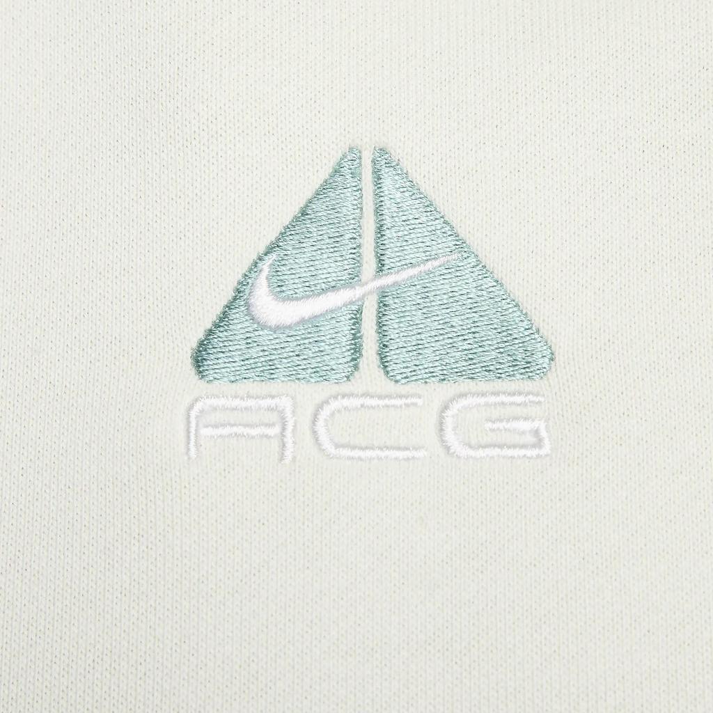 Nike ACG Therma-FIT Solid Loose Fit Hooded Sweatshirt Women Sweatshirts Light-Green DQ5807-020