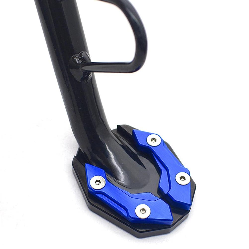 For YAMAHA NMAX155 XMAX300 Scooter Motorcycle Bike Kickstand Extender Foot Side Stand Extension Pad Support Plate Anti-skid Base