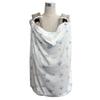 Etoile Dor Cool Cape Flower AS00604-FW 2-Way Baby Carrier Cover & Stroller Blanket Q-MAX 0.4+ Cooling UV Protection 99% Sunshade